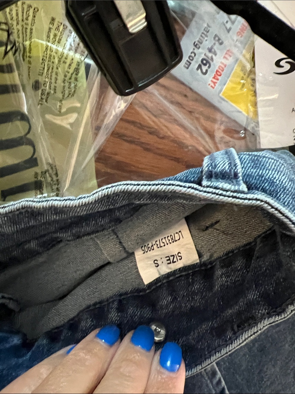 Luvamia Jean Skort NWT!! - Picture 4 of 4